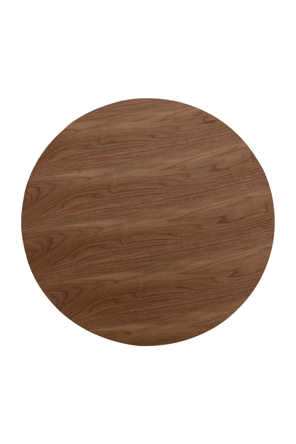 Luxury Otago Round Oak Veneer Coffee Table Modern Italian Style for Villa