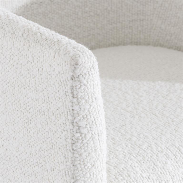 Luxury Outline Fabric Armchair Modern Italian Style for Villa