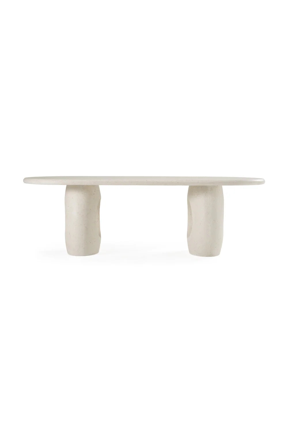 Luxury Oval Terrazzo Dining Table Modern Italian Style for Villa