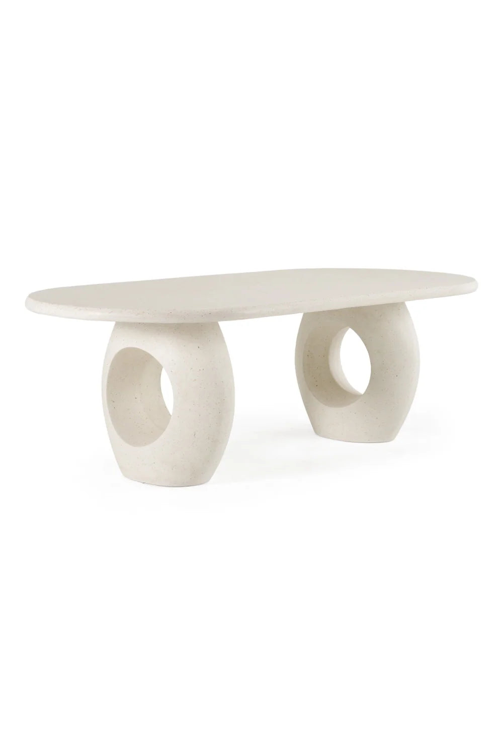 Luxury Oval Terrazzo Dining Table Modern Italian Style for Villa