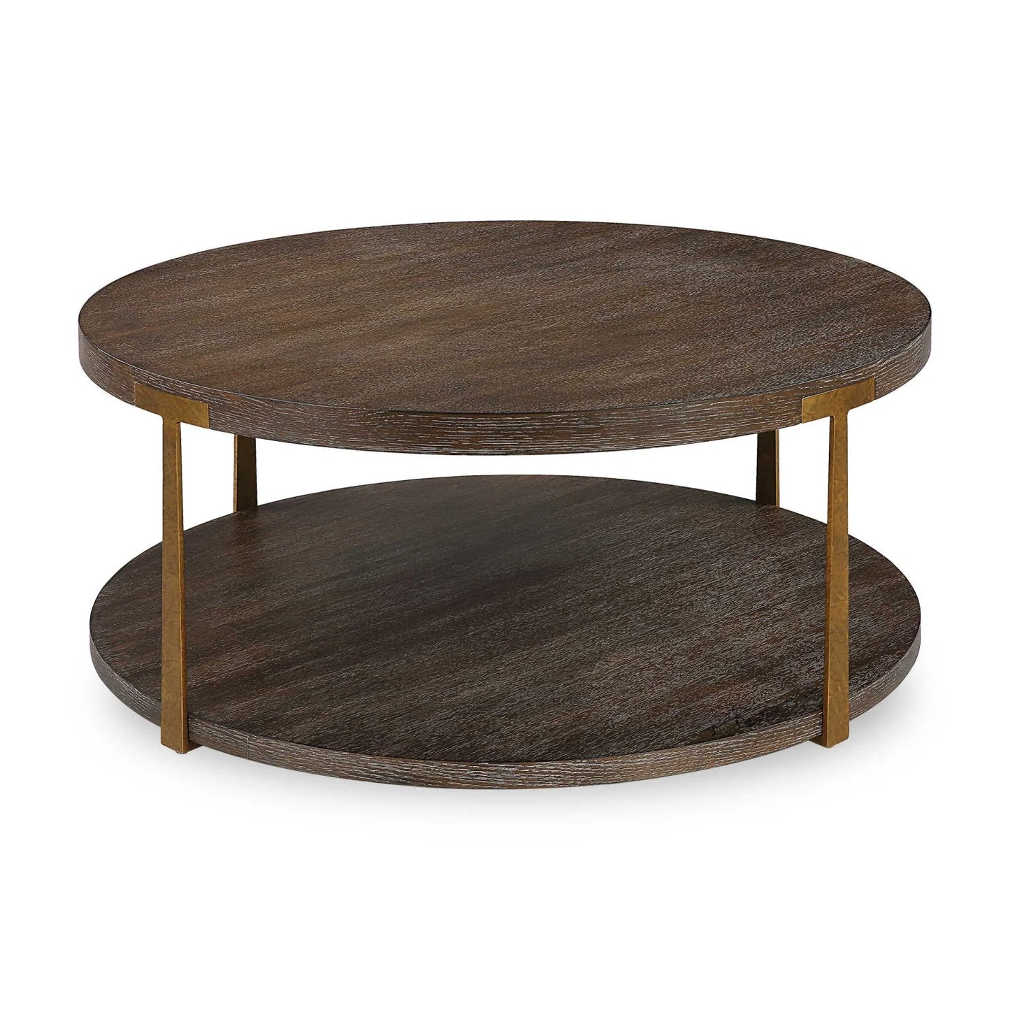 Luxury Palisade Oak Coffee Table Modern Italian Style for Villa