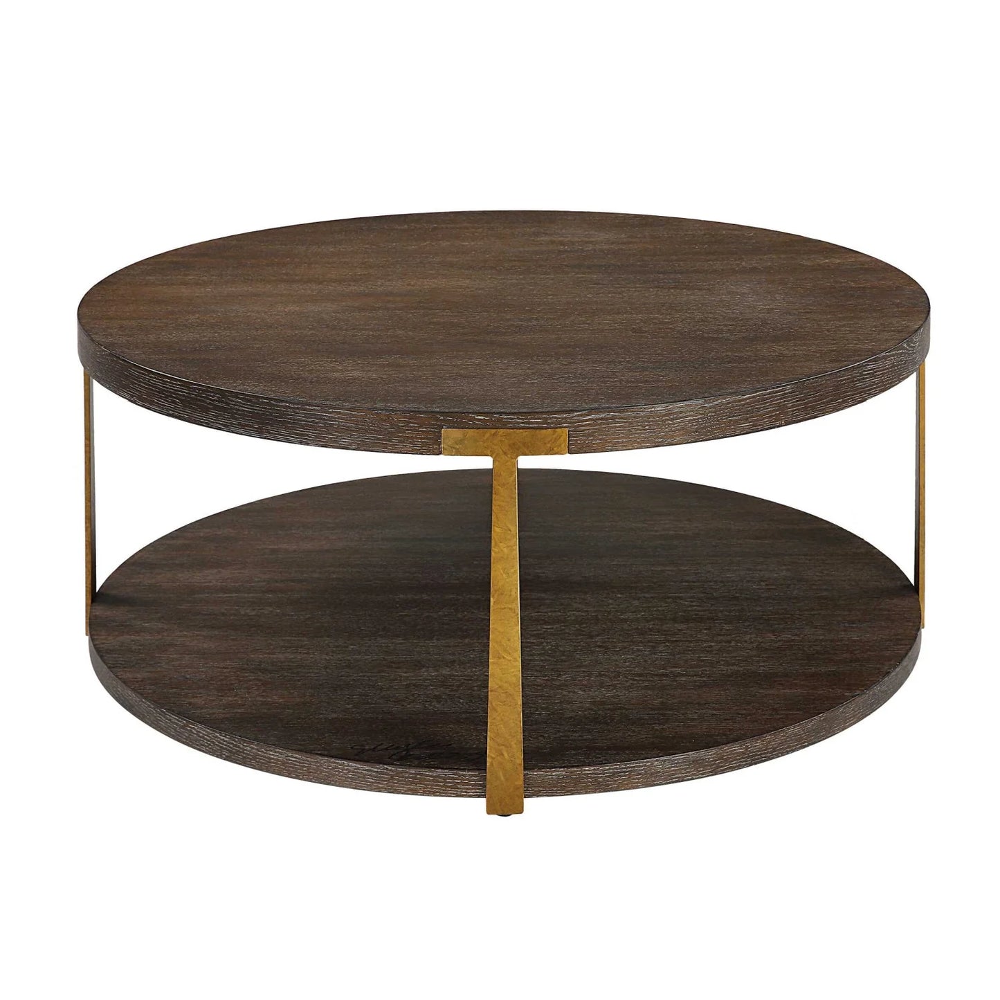 Luxury Palisade Oak Coffee Table Modern Italian Style for Villa