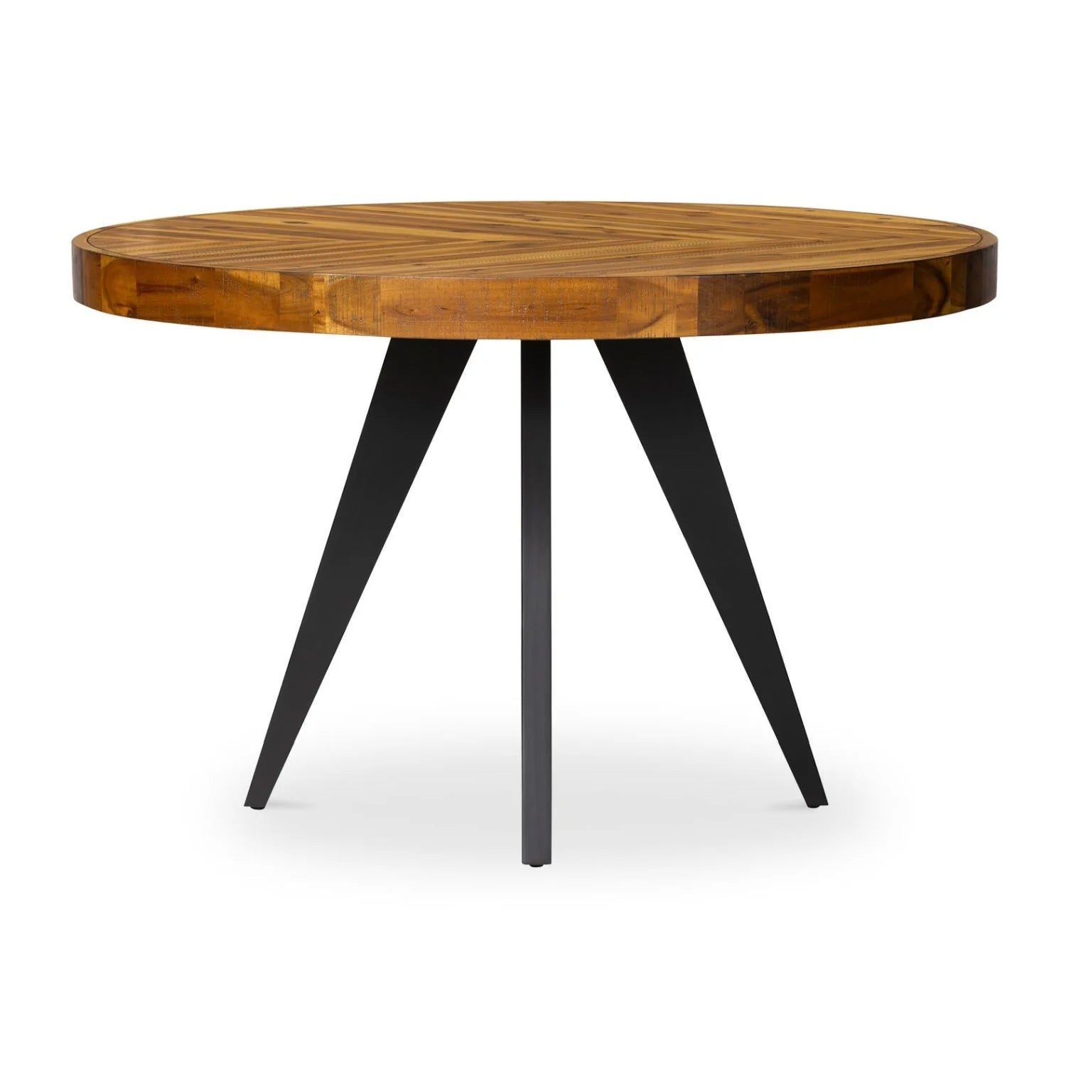 Luxury Parq Parquet Wooden Dining Table Modern Italian Style for Villa