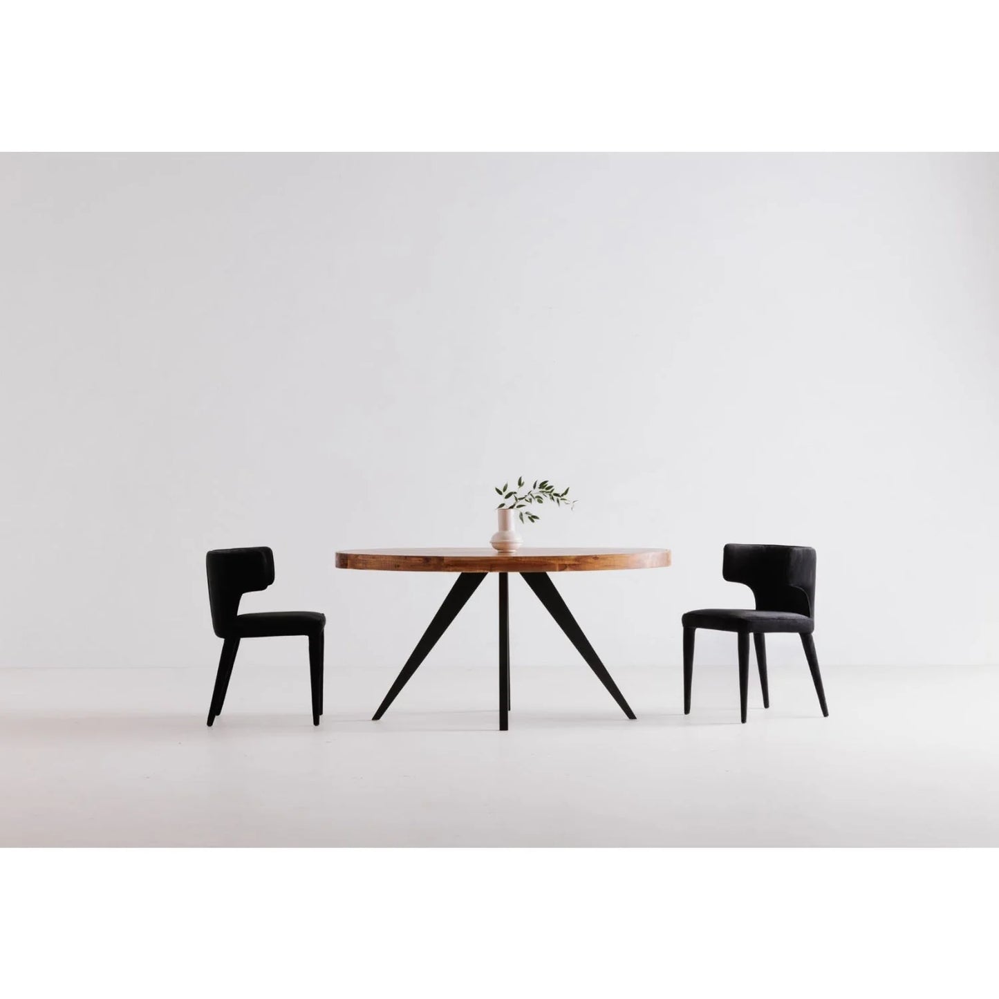 Luxury Parq Parquet Wooden Dining Table Modern Italian Style for Villa