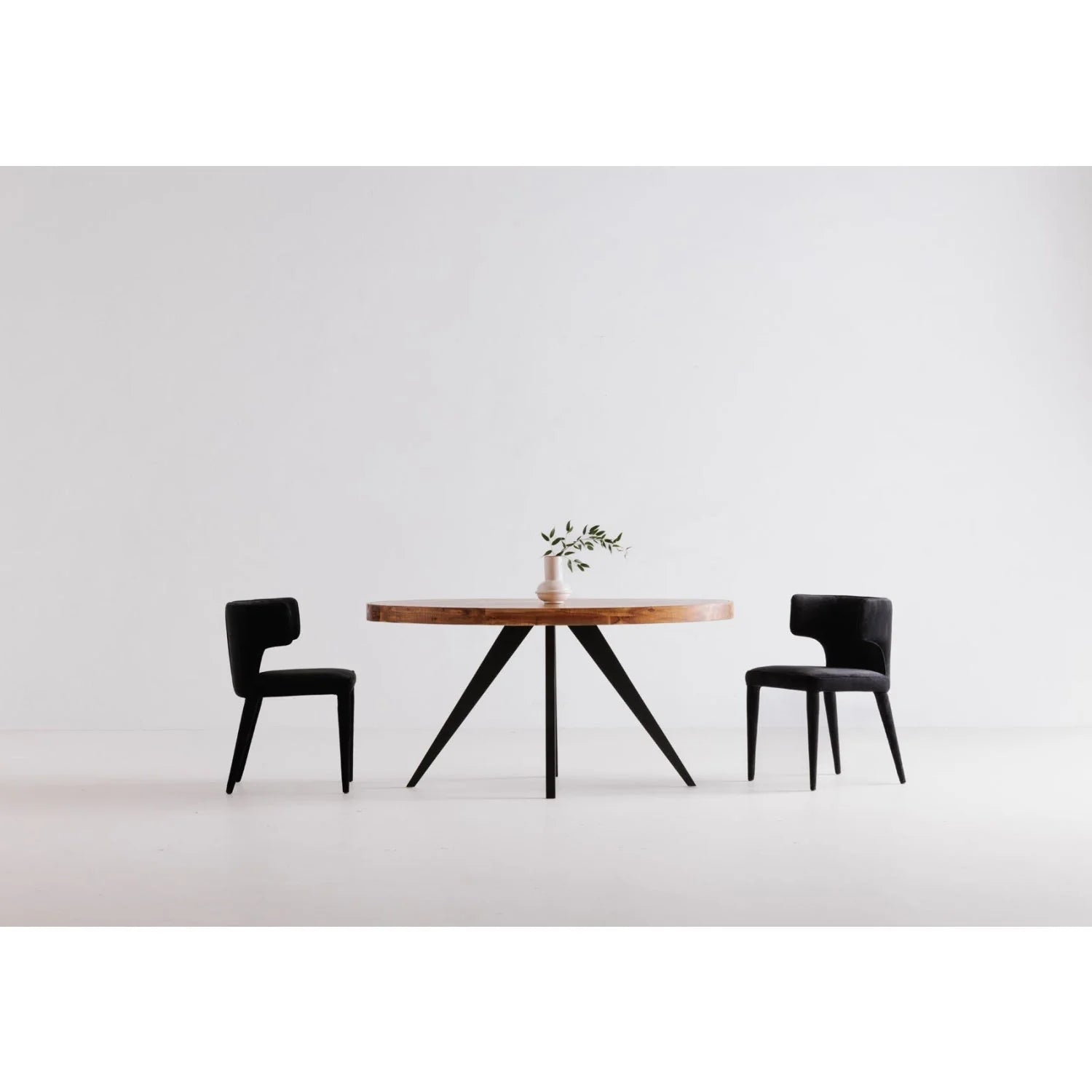 Luxury Parq Parquet Wooden Dining Table Modern Italian Style for Villa