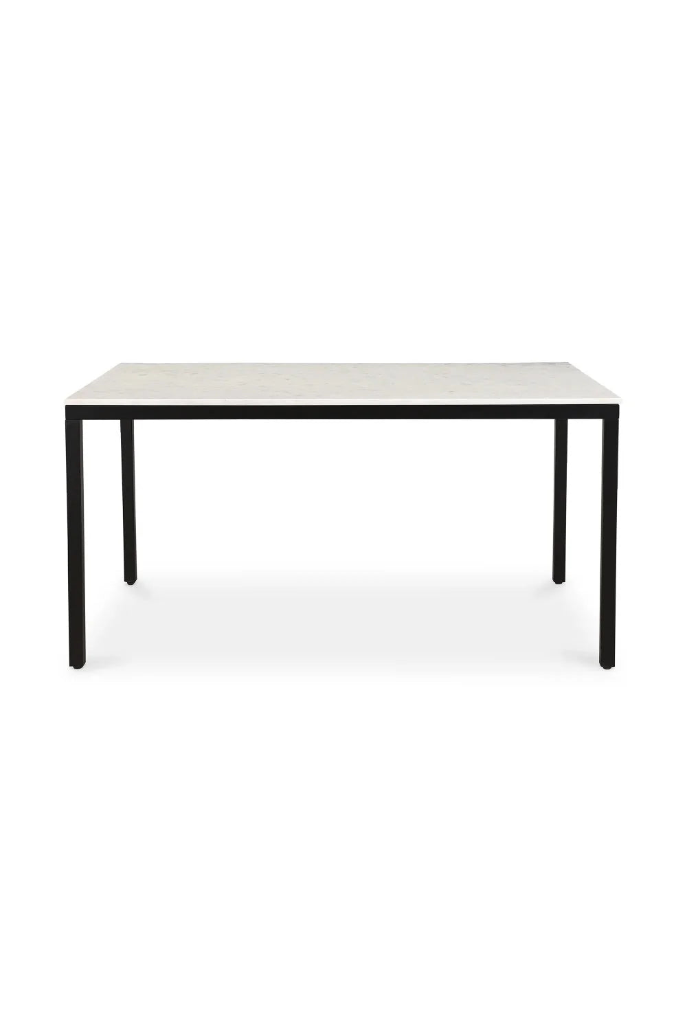 Luxury Parson White Marble Dining Table Modern Italian Style for Villa
