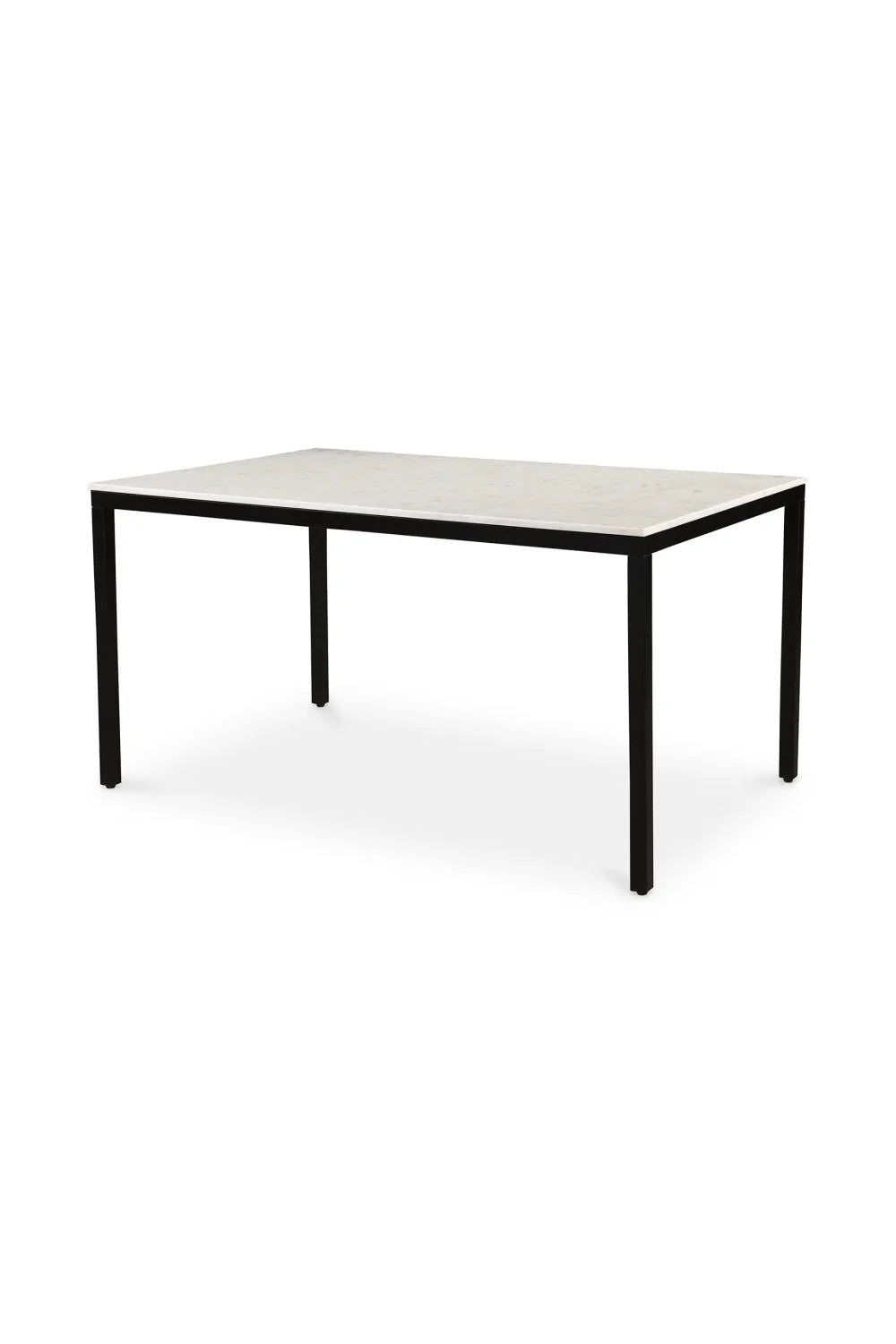 Luxury Parson White Marble Dining Table Modern Italian Style for Villa