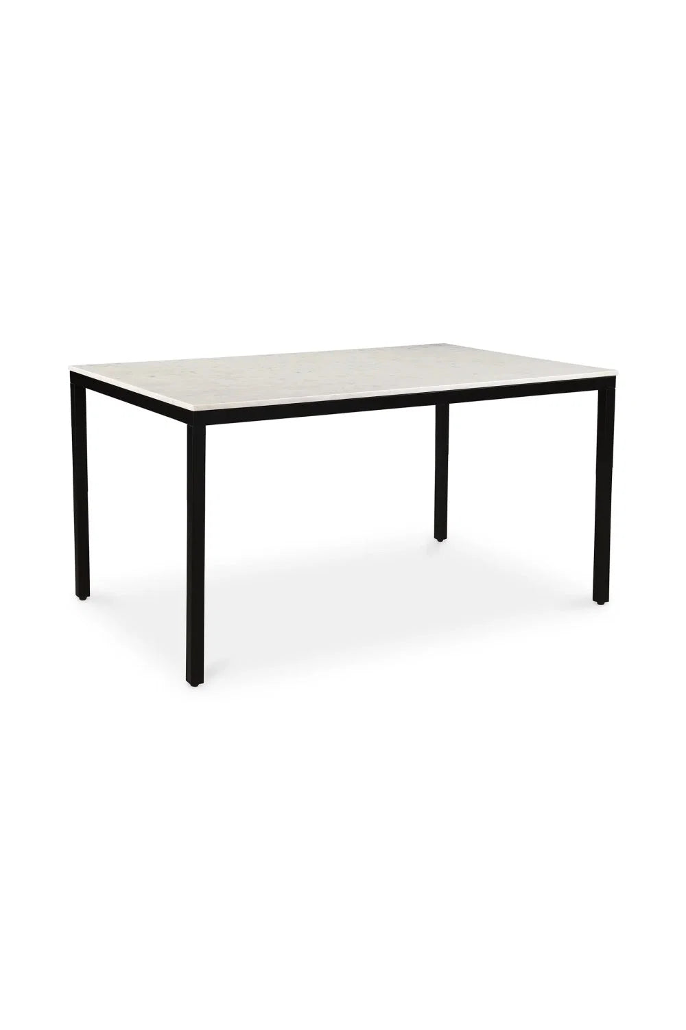 Luxury Parson White Marble Dining Table Modern Italian Style for Villa