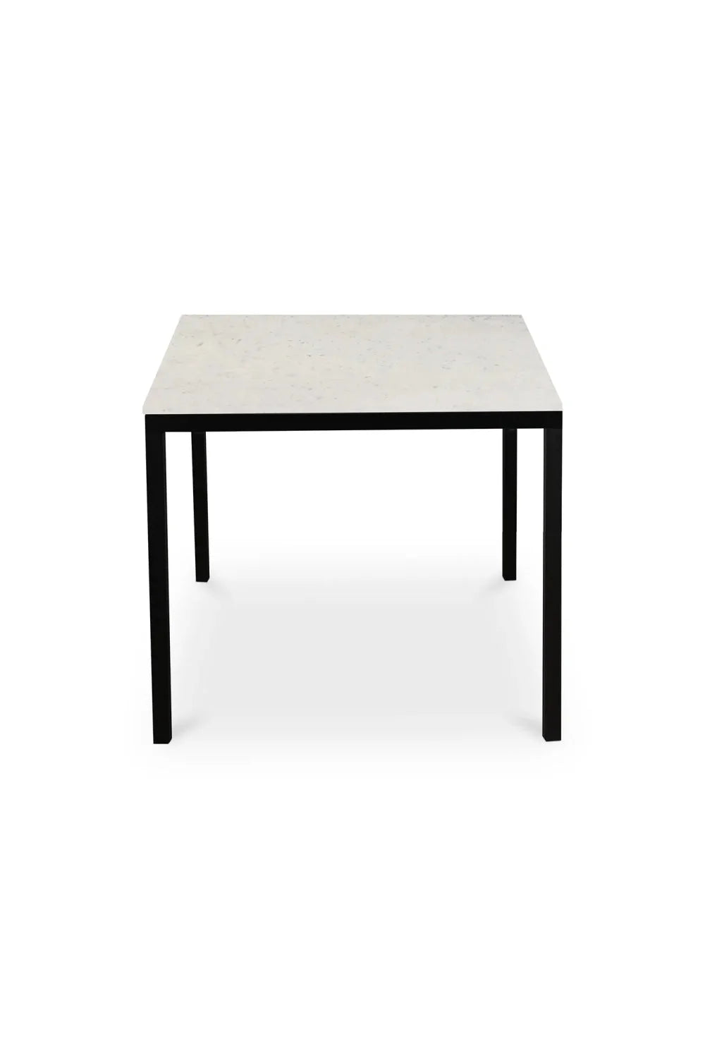 Luxury Parson White Marble Dining Table Modern Italian Style for Villa