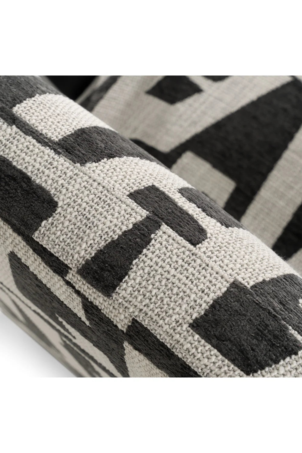 Luxury Patterned Upholstered Accent Chair European Style for Villa
