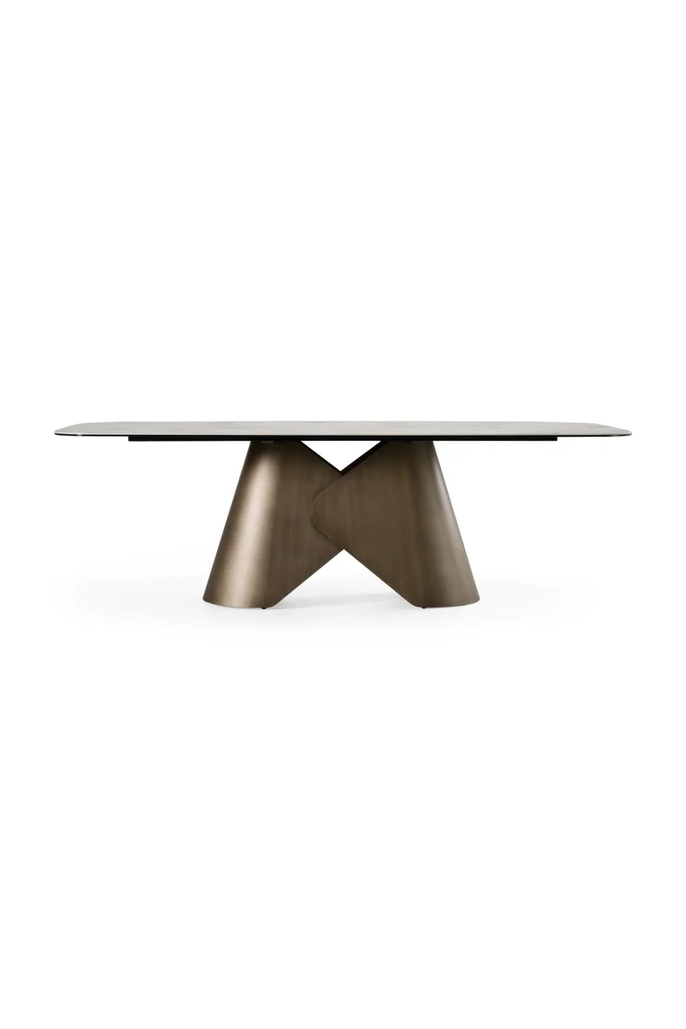 Luxury Paulsen Ceramic Top Dining Table Modern Italian Style for Villa