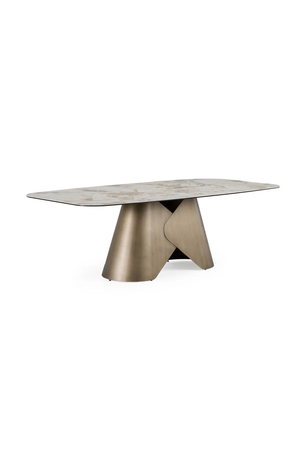 Luxury Paulsen Ceramic Top Dining Table Modern Italian Style for Villa