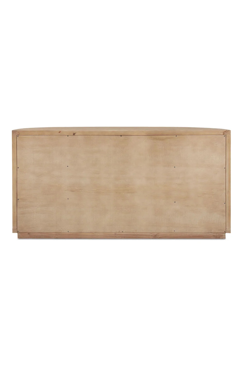 Luxury Pine Wood 4-Door Sideboard European Style for Villa