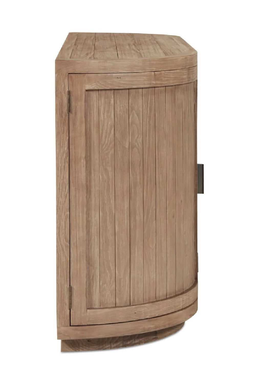Luxury Pine Wood 4-Door Sideboard European Style for Villa