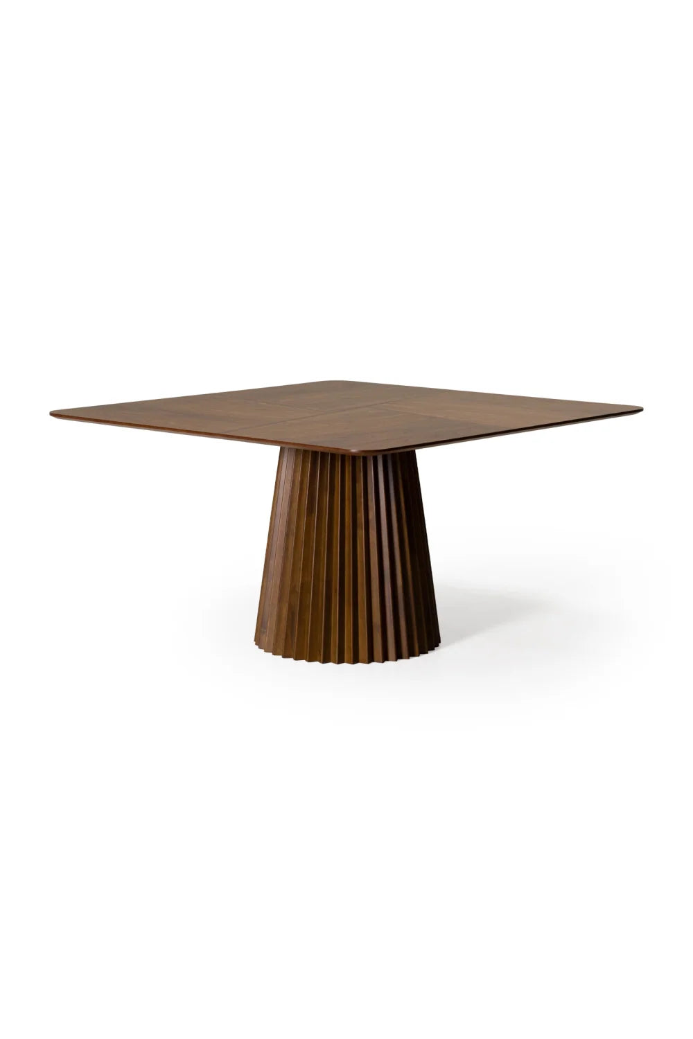 Luxury Platte Walnut Dining Table Modern Italian Style for Villa