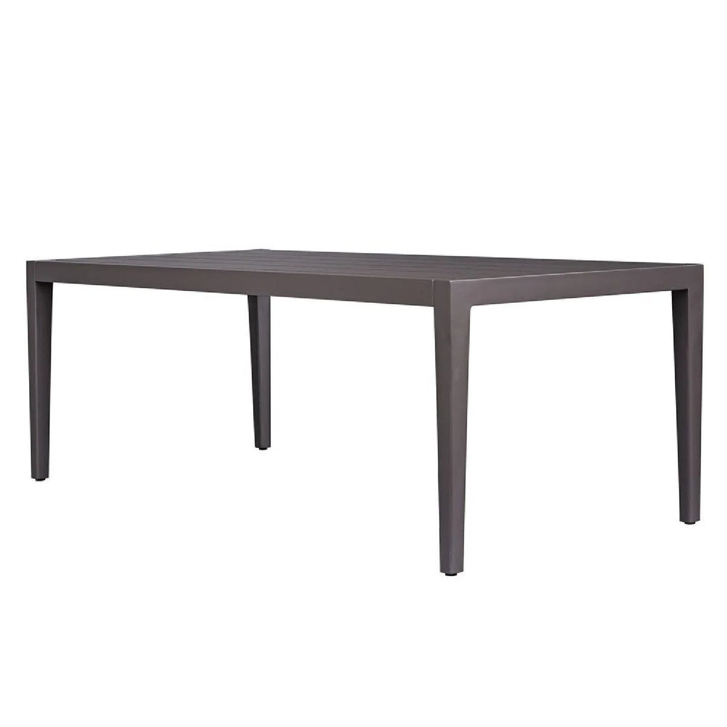 Luxury Polanco Aluminum Dining Table Modern Italian Style for Villa
