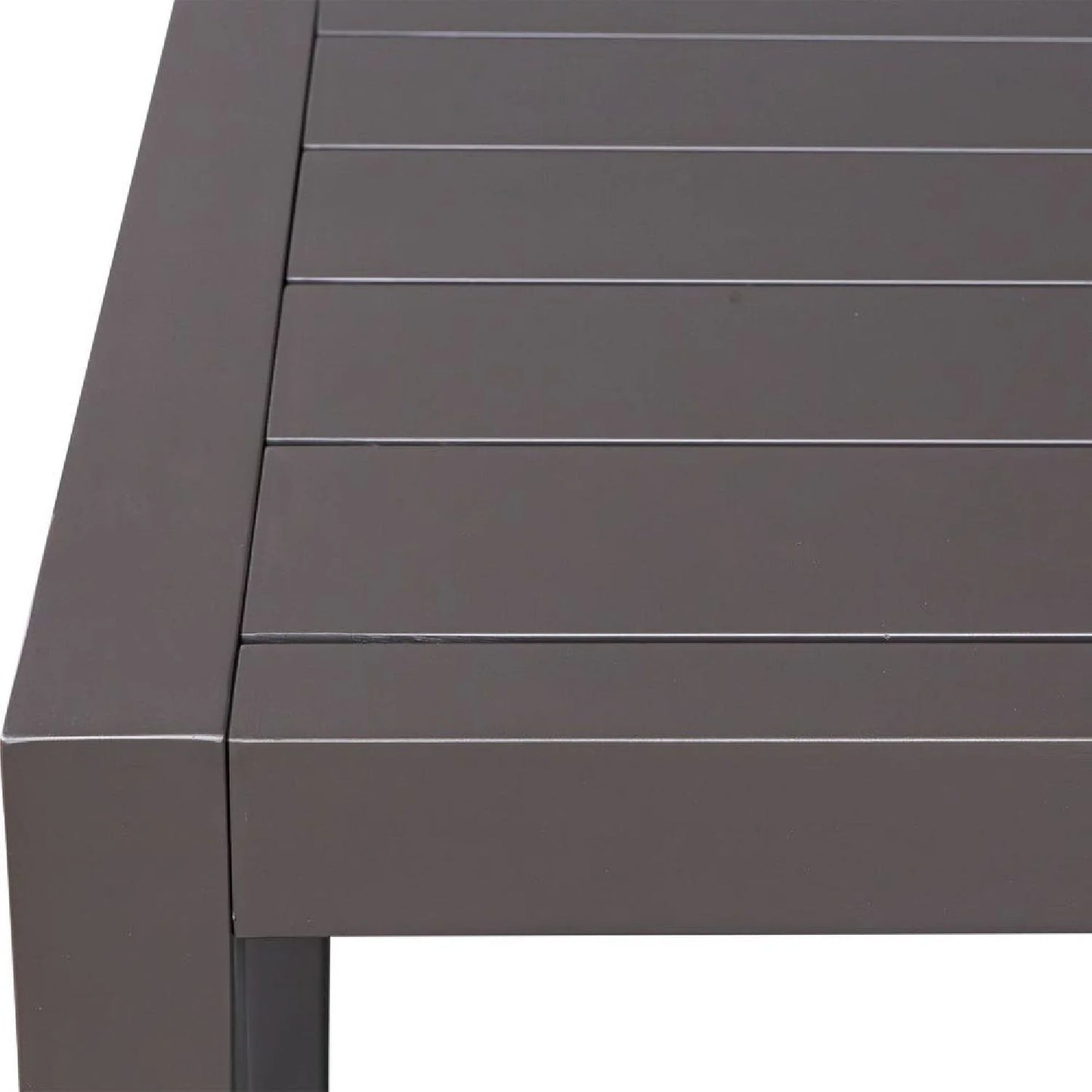Luxury Polanco Aluminum Dining Table Modern Italian Style for Villa