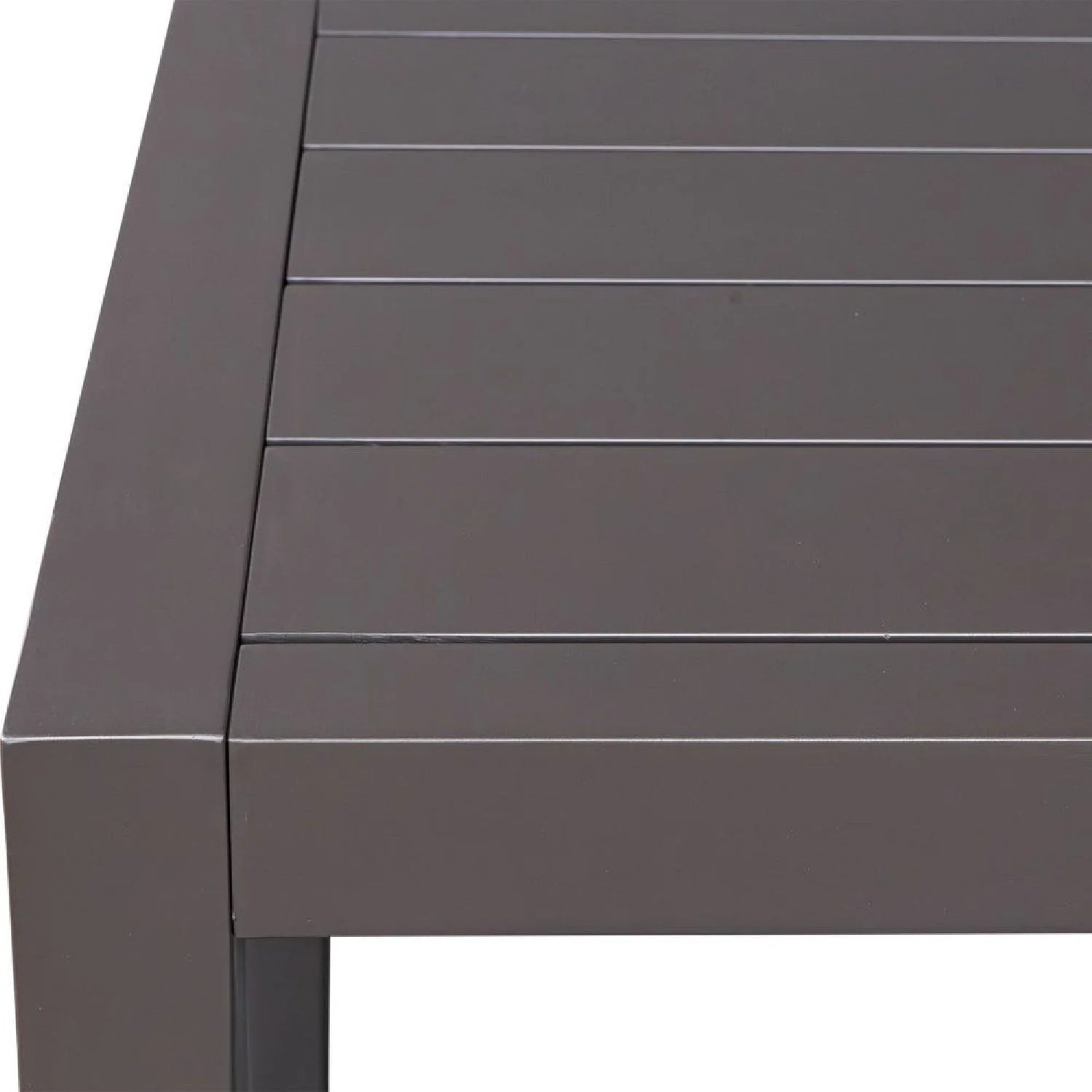 Luxury Polanco Aluminum Dining Table Modern Italian Style for Villa