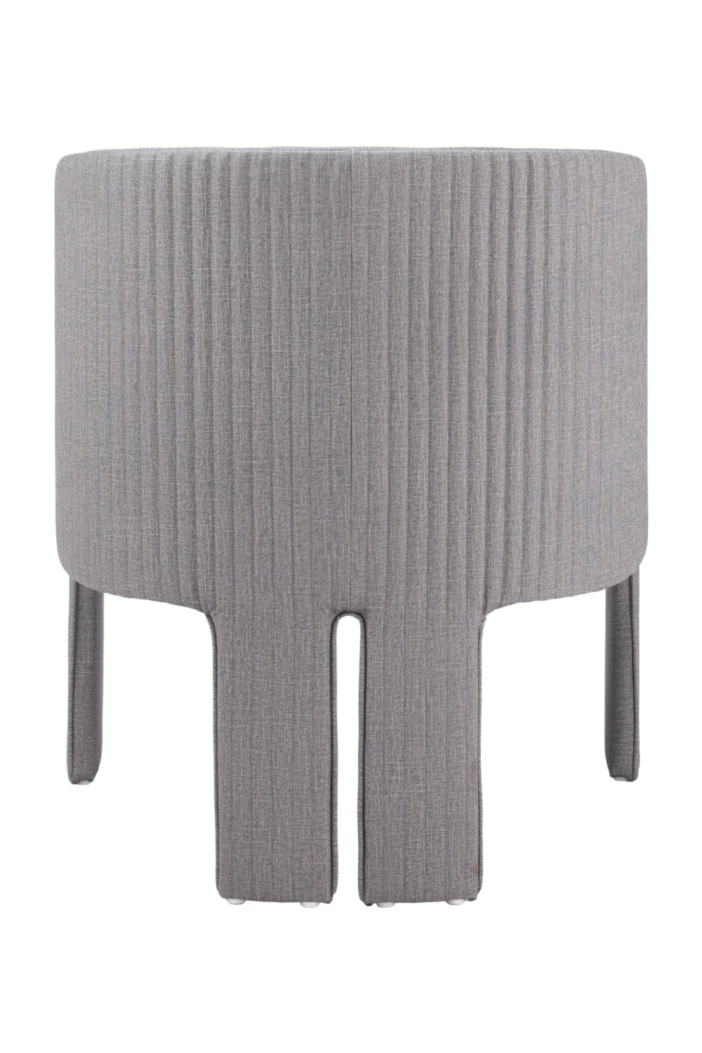 Luxury Poly Linen Lounge Chair Modern Italian Style for Villa
