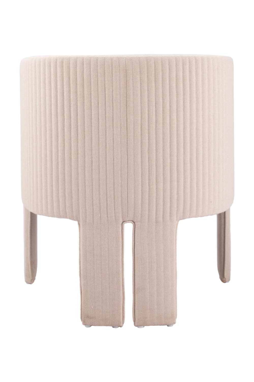 Luxury Poly Linen Lounge Chair Modern Italian Style for Villa