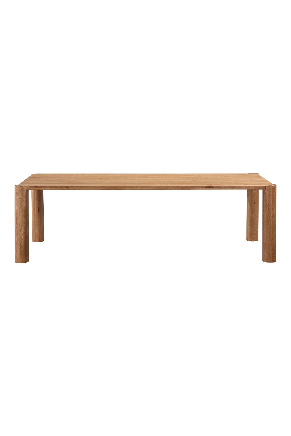 Luxury Post Oak Dining Table Modern Italian Style for Villa