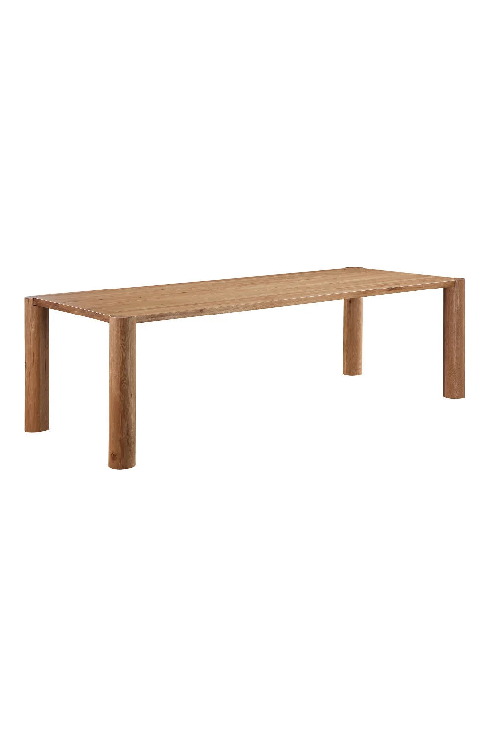 Luxury Post Oak Dining Table Modern Italian Style for Villa