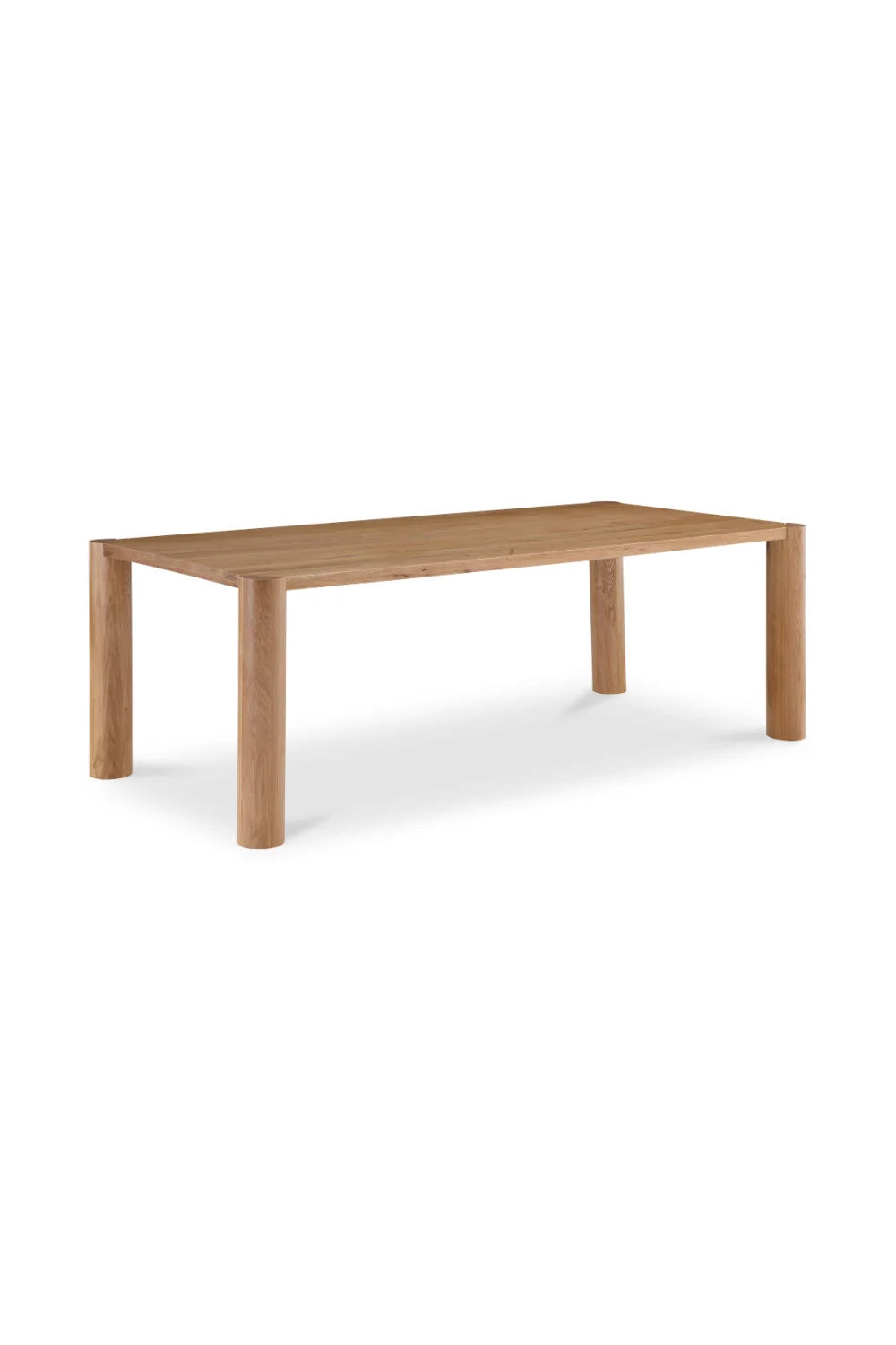 Luxury Post Oak Dining Table Modern Italian Style for Villa