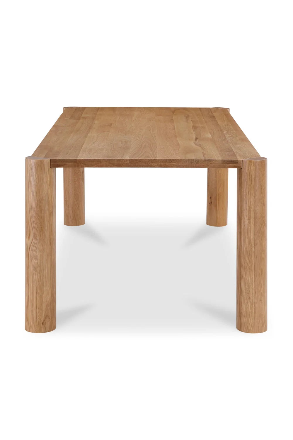 Luxury Post Oak Dining Table Modern Italian Style for Villa