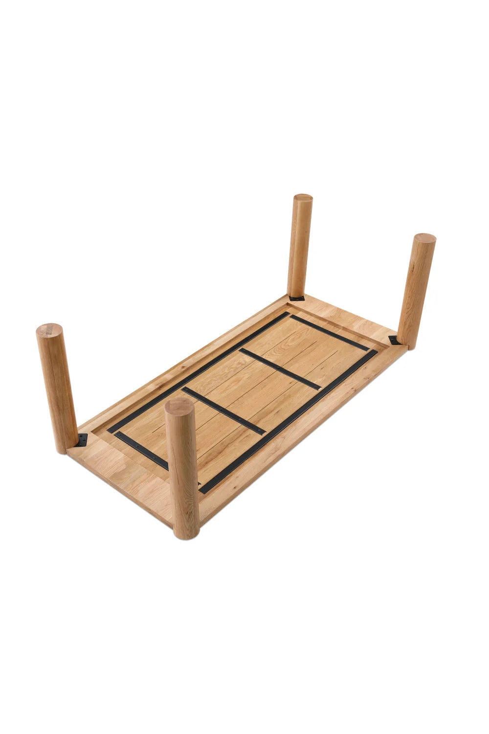 Luxury Post Oak Dining Table Modern Italian Style for Villa