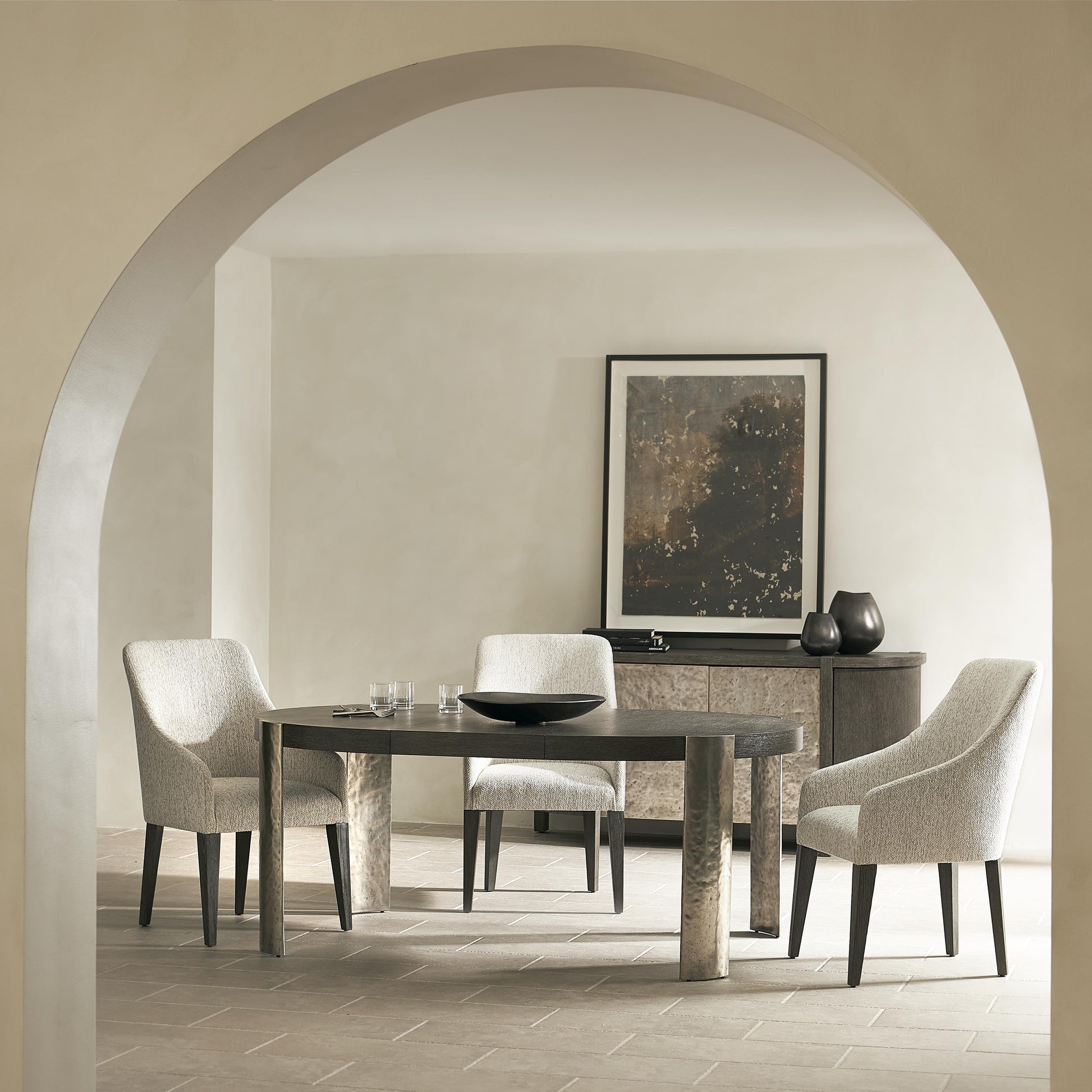 Luxury Prado Dining Table Modern Italian Style for Villa