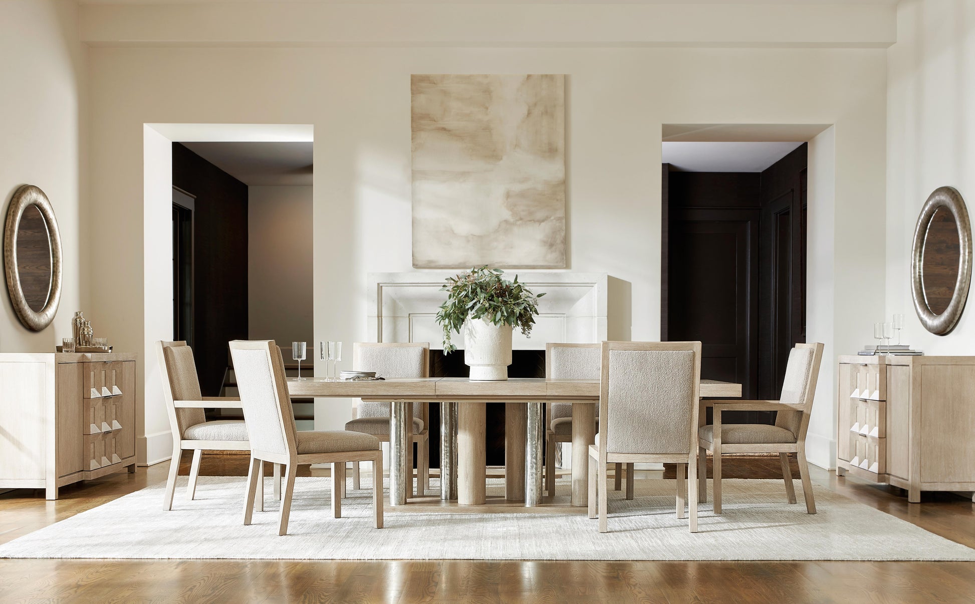 Luxury Prado Dining Table Modern Italian Style for Villa