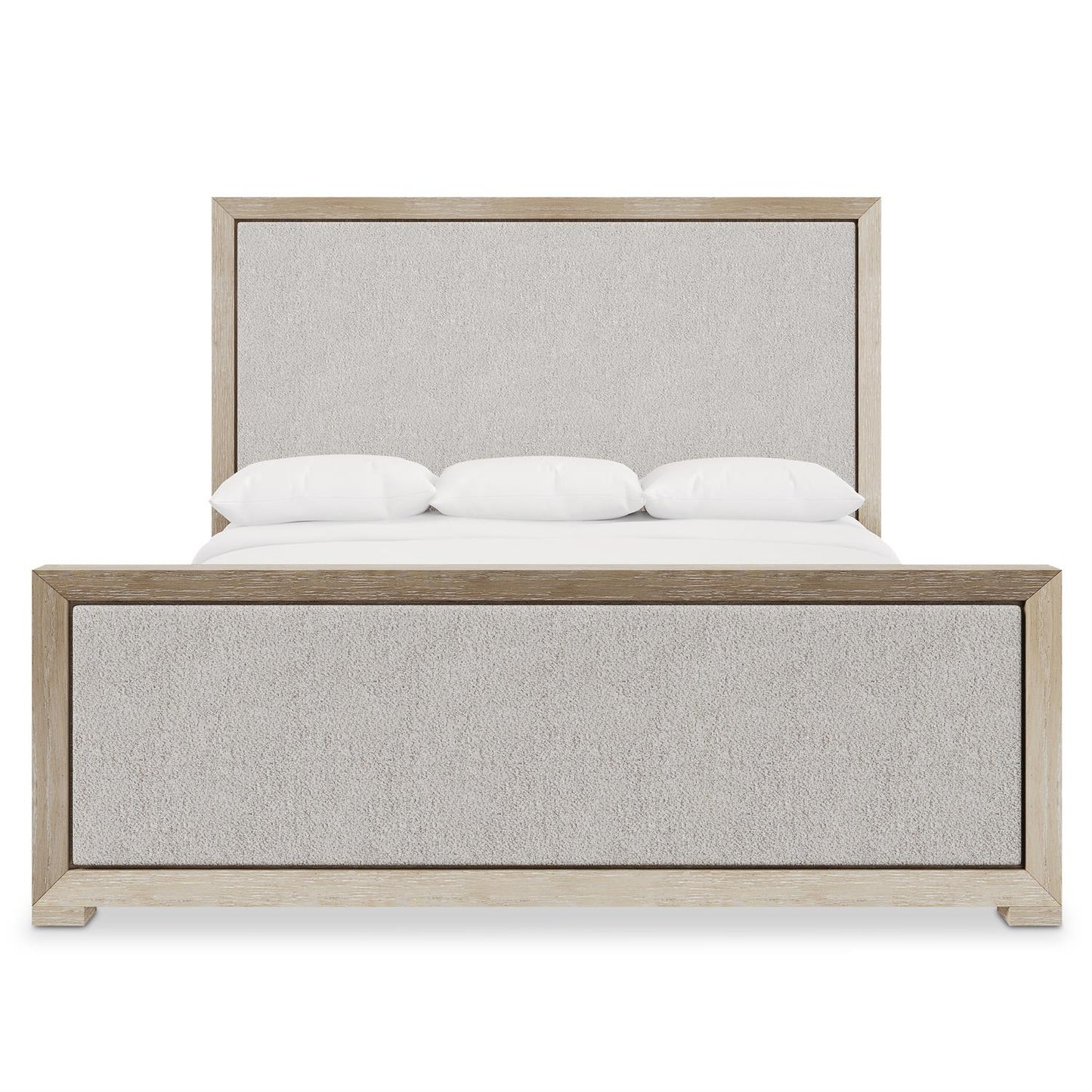 Luxury Prado Fabric Panel Bed Modern Italian Style for Villa