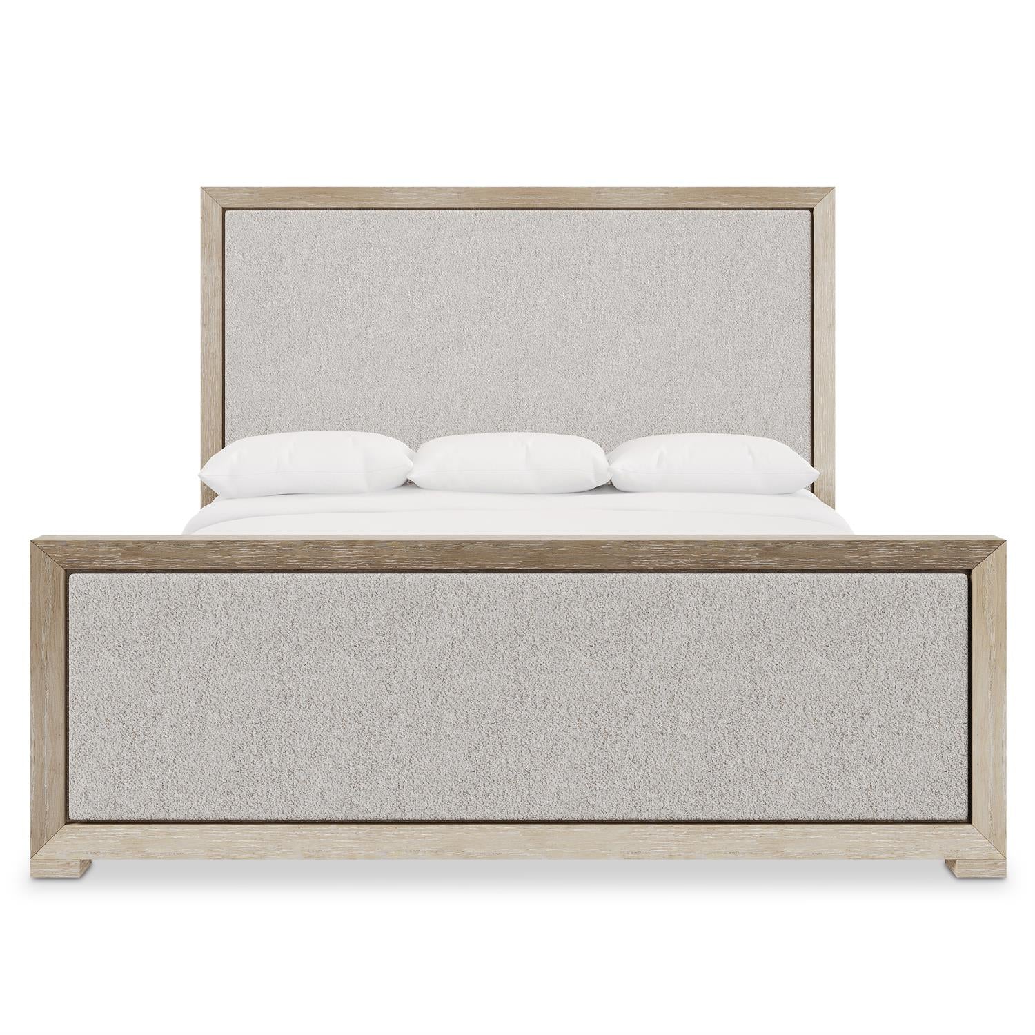 Luxury Prado Fabric Panel Bed Modern Italian Style for Villa