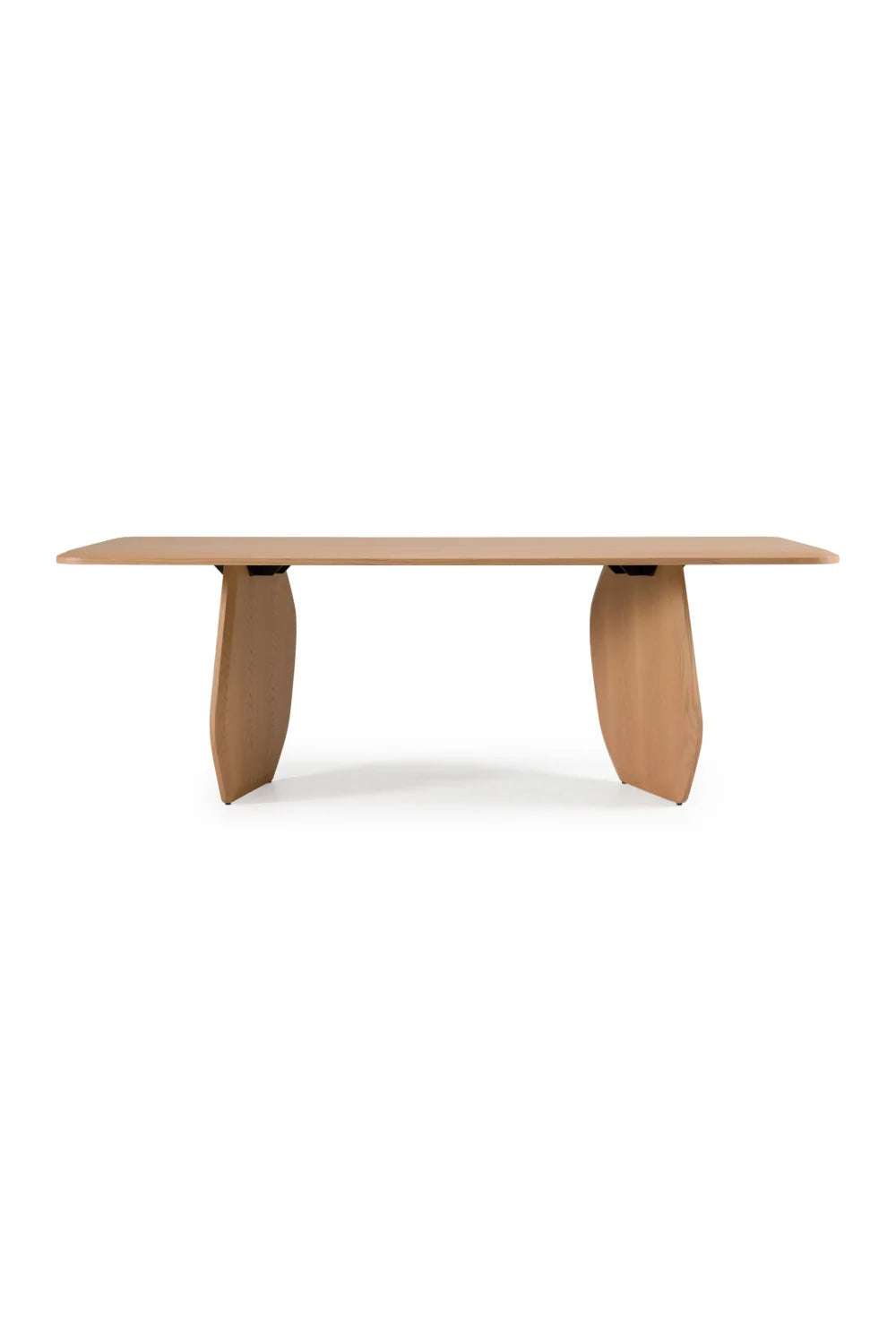 Luxury Prado White Oak Dining Table Modern Italian Style for Villa