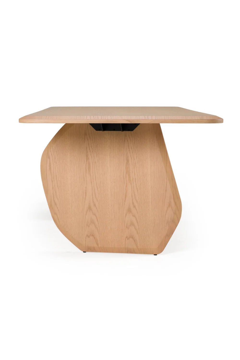 Luxury Prado White Oak Dining Table Modern Italian Style for Villa