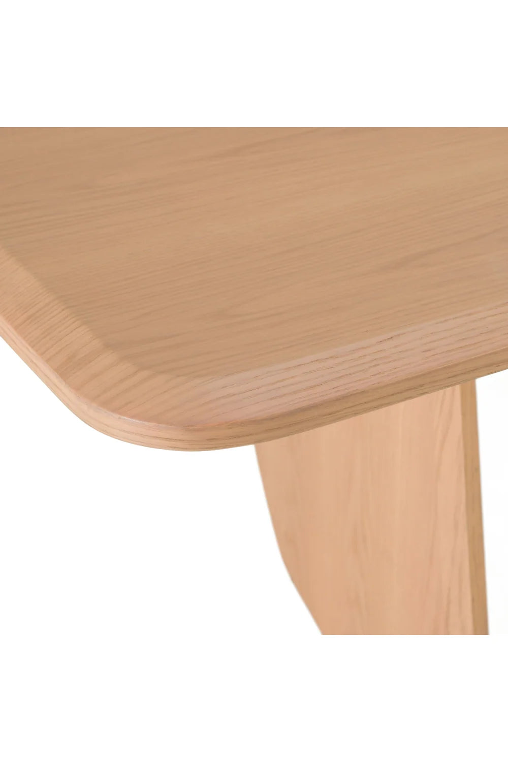 Luxury Prado White Oak Dining Table Modern Italian Style for Villa