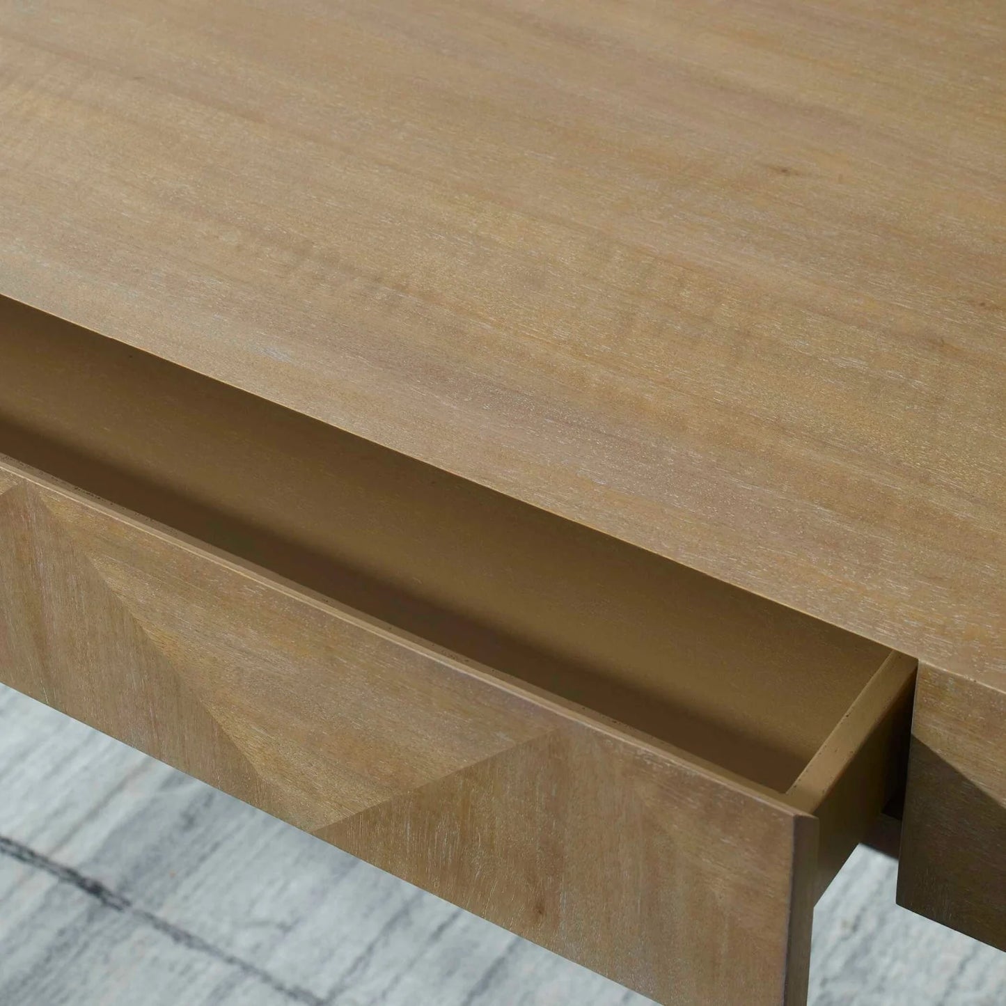 Luxury Primavera 1-Drawer Modern Desk European Style for Villa