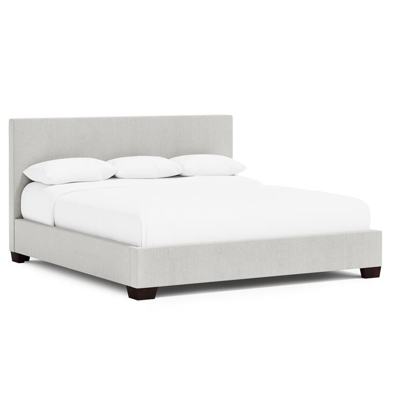 Luxury Pryce Fabric Panel Bed Modern Italian Style for Villa