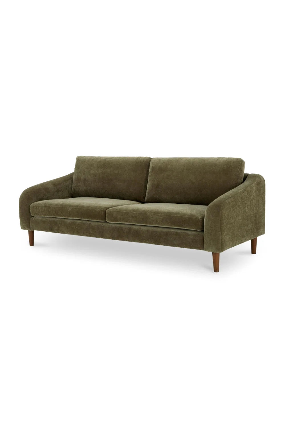 Luxury Quinn Fabric 2-Seater Sofa Modern Italian Style for Villa