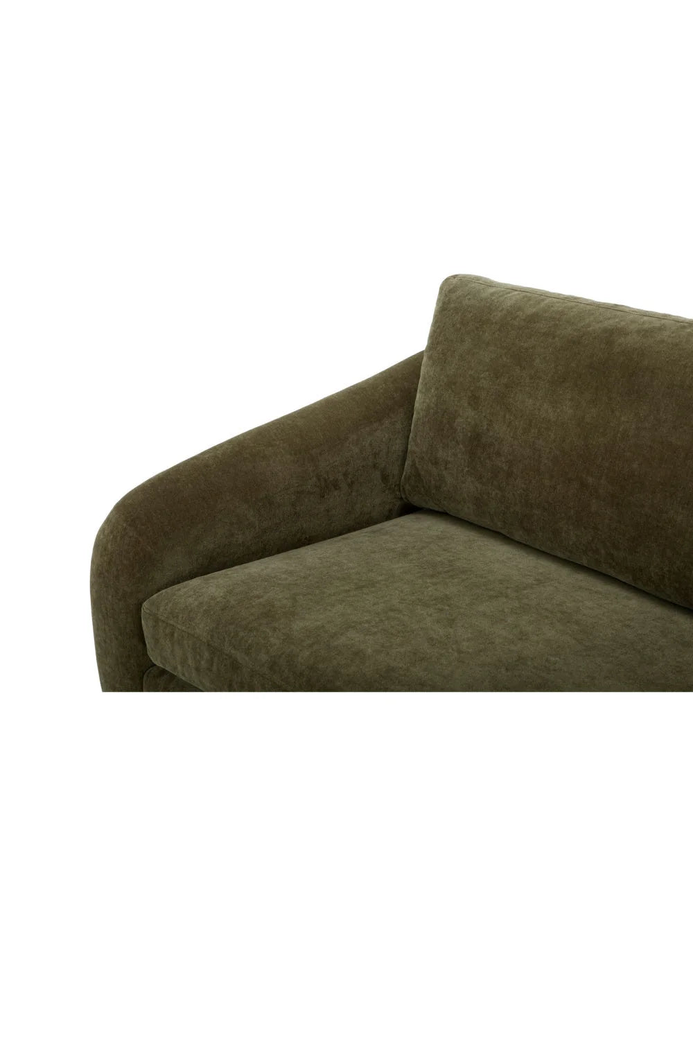Luxury Quinn Fabric 2-Seater Sofa Modern Italian Style for Villa