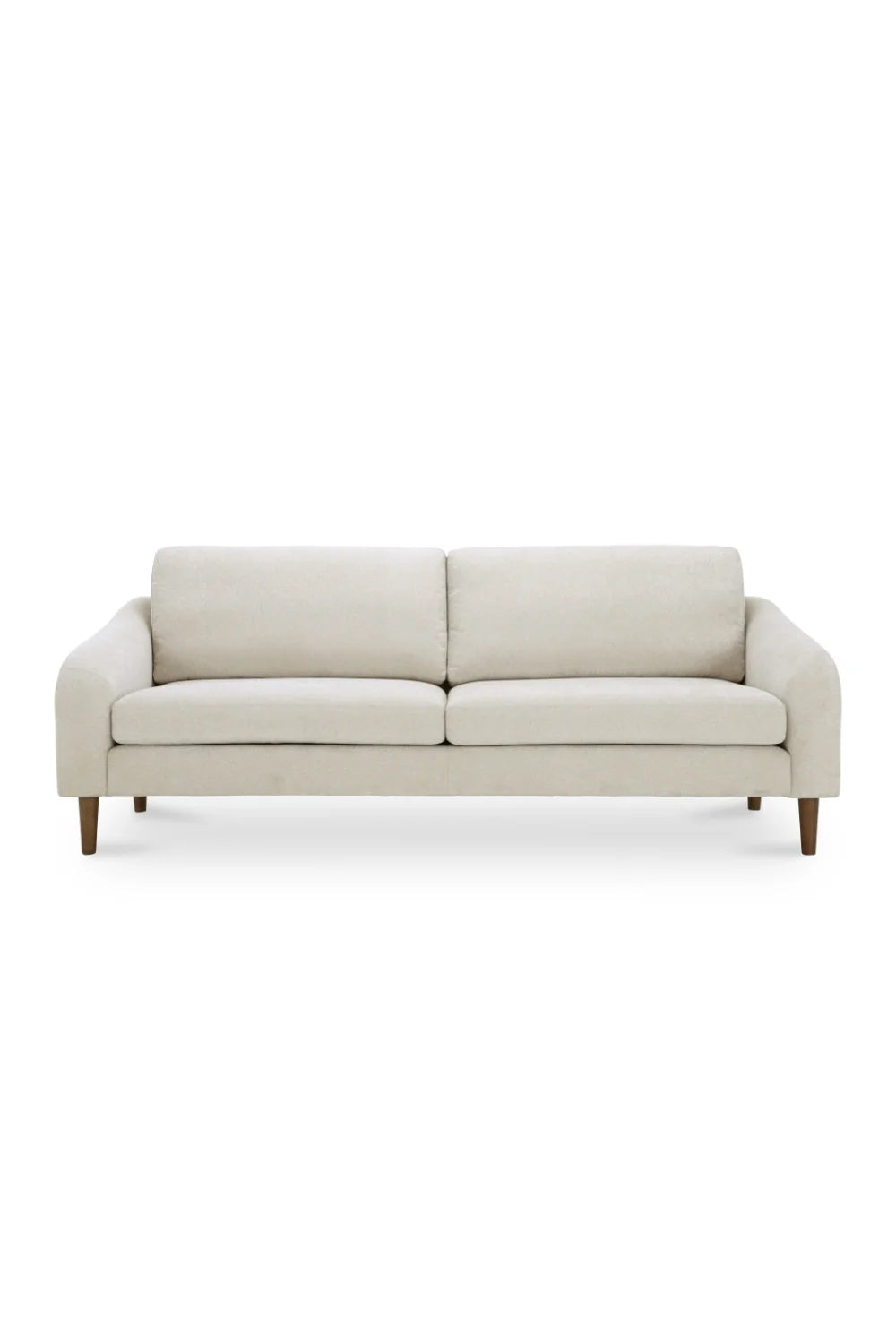 Luxury Quinn Fabric 2-Seater Sofa Modern Italian Style for Villa