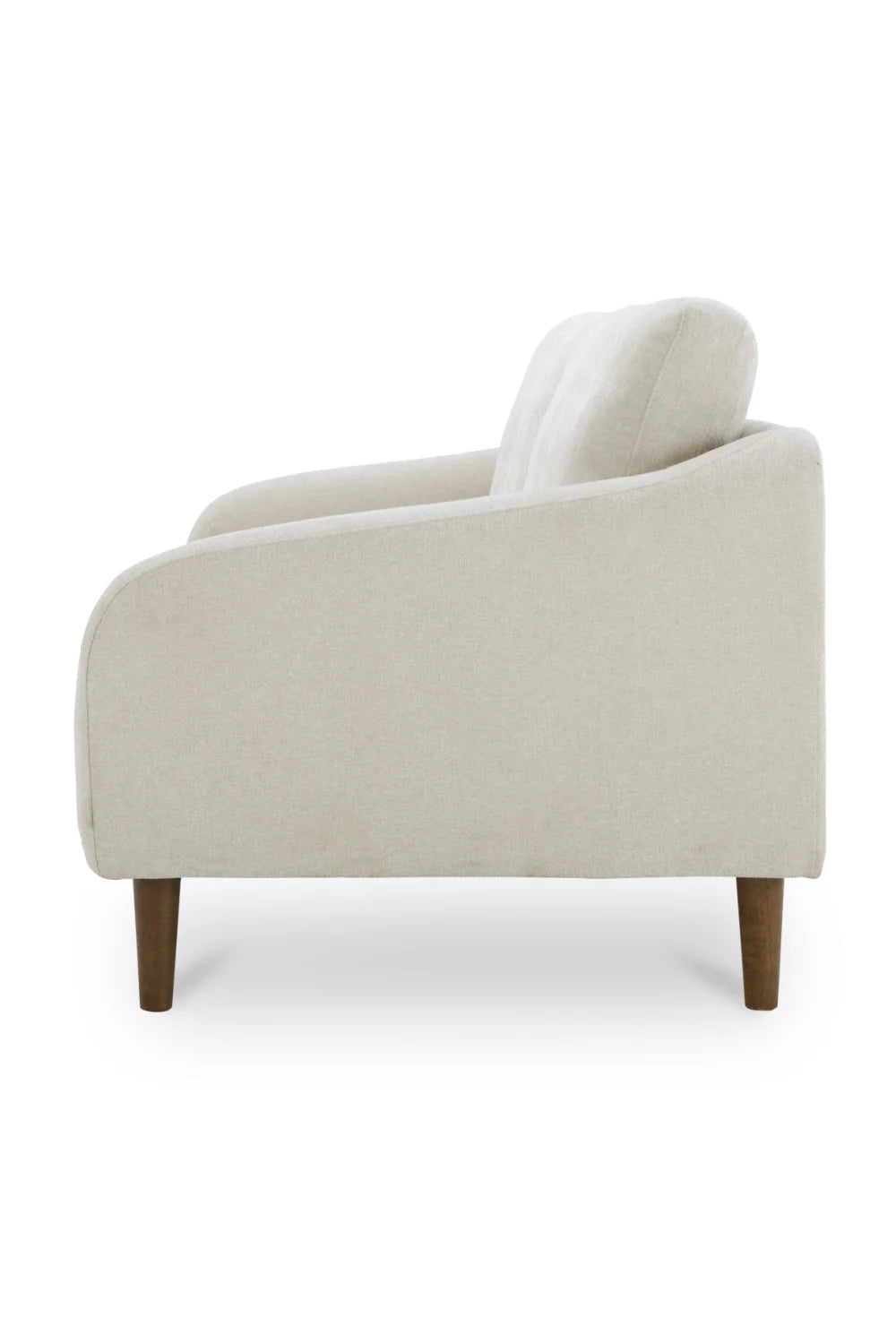 Luxury Quinn Fabric 2-Seater Sofa Modern Italian Style for Villa