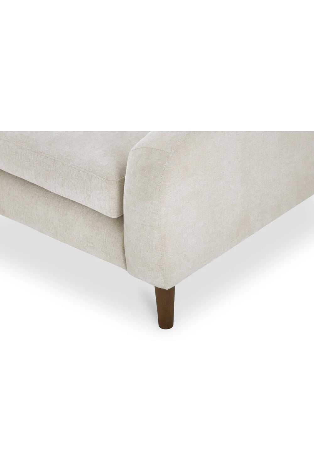 Luxury Quinn Fabric 2-Seater Sofa Modern Italian Style for Villa