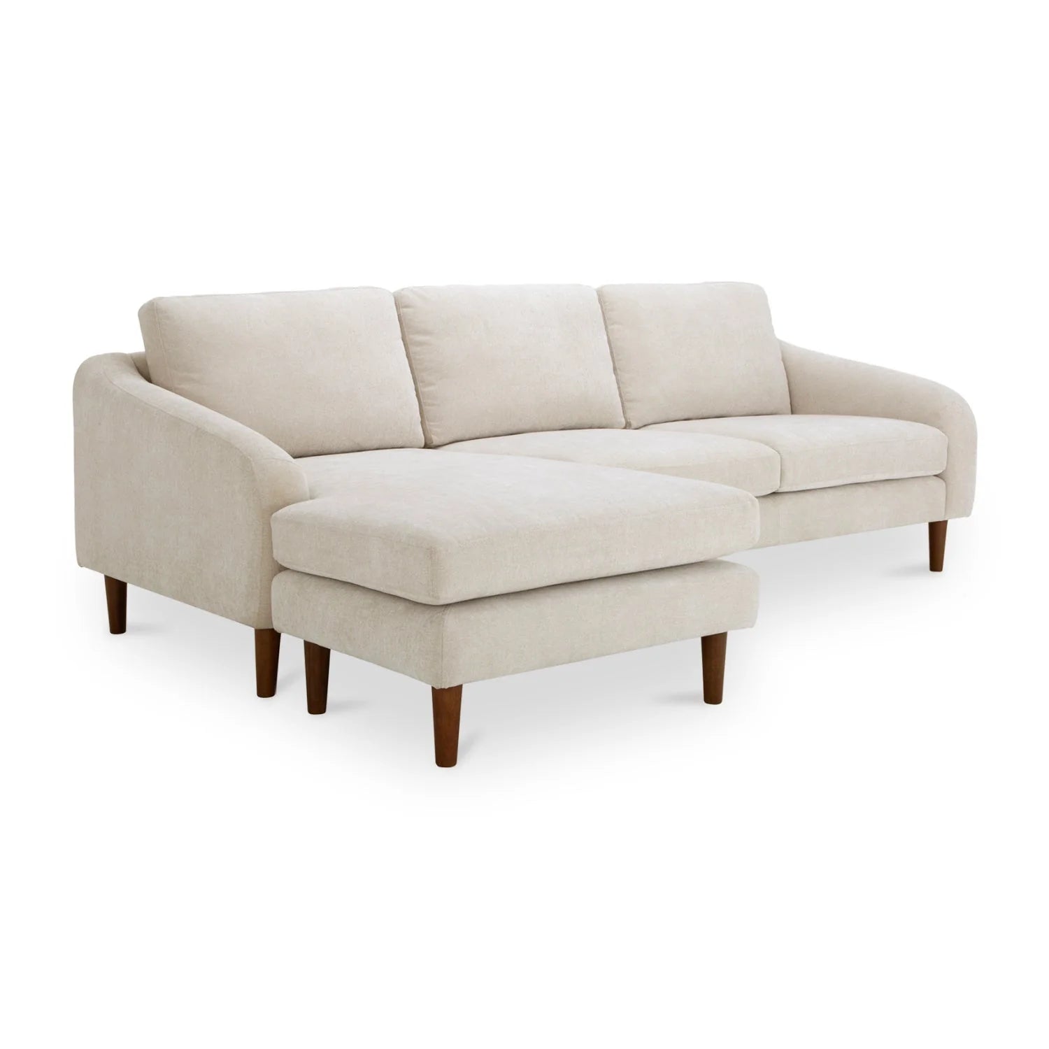 Luxury Quinn Fabric Sectional Sofa Modern Italian Style for Villa