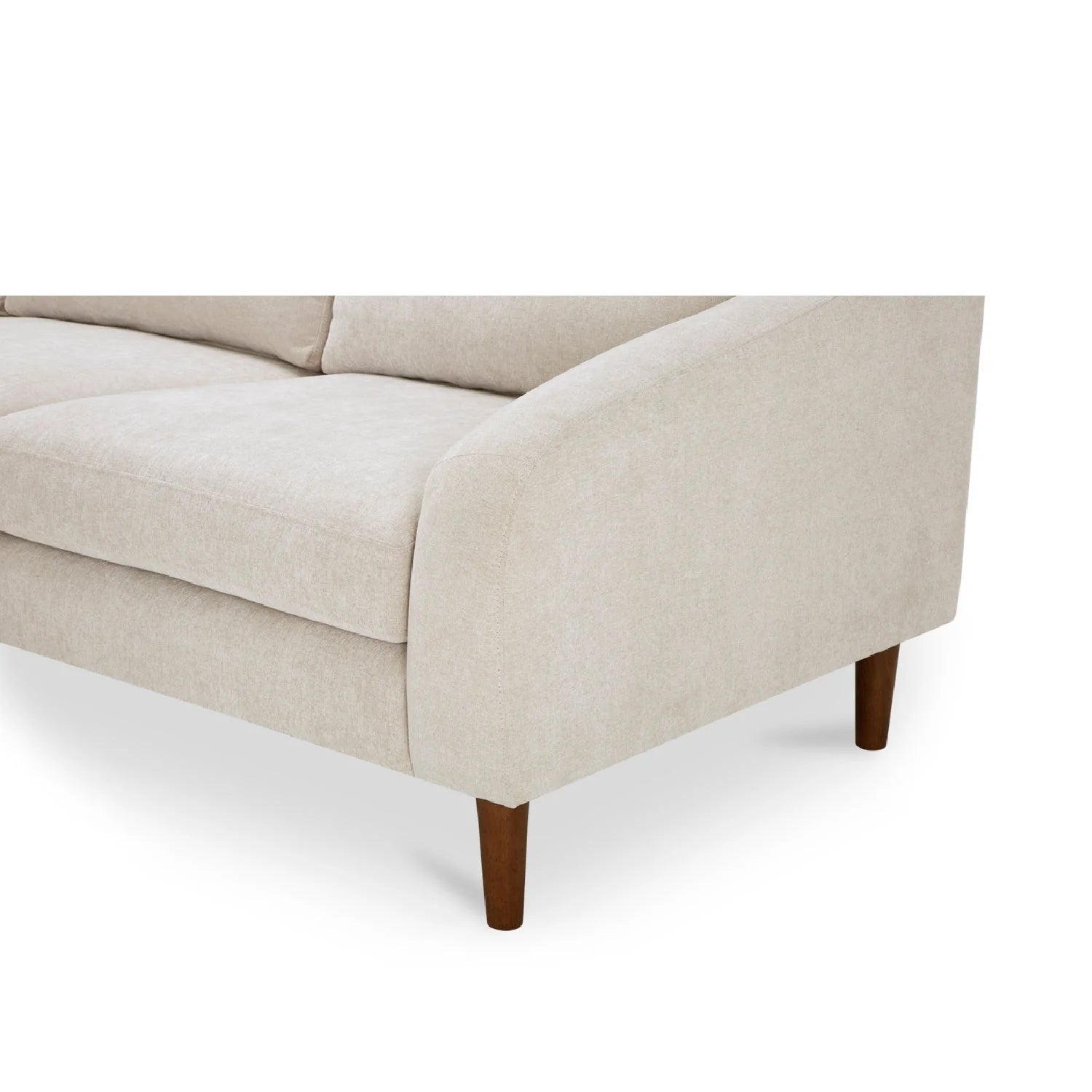 Luxury Quinn Fabric Sectional Sofa Modern Italian Style for Villa