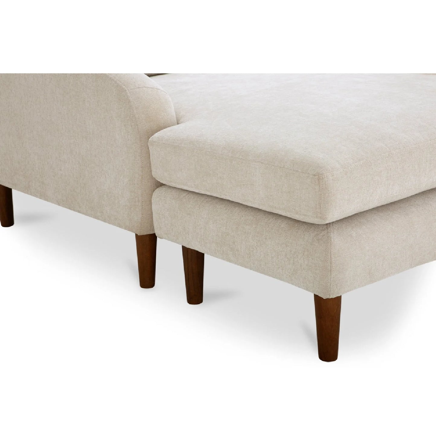 Luxury Quinn Fabric Sectional Sofa Modern Italian Style for Villa
