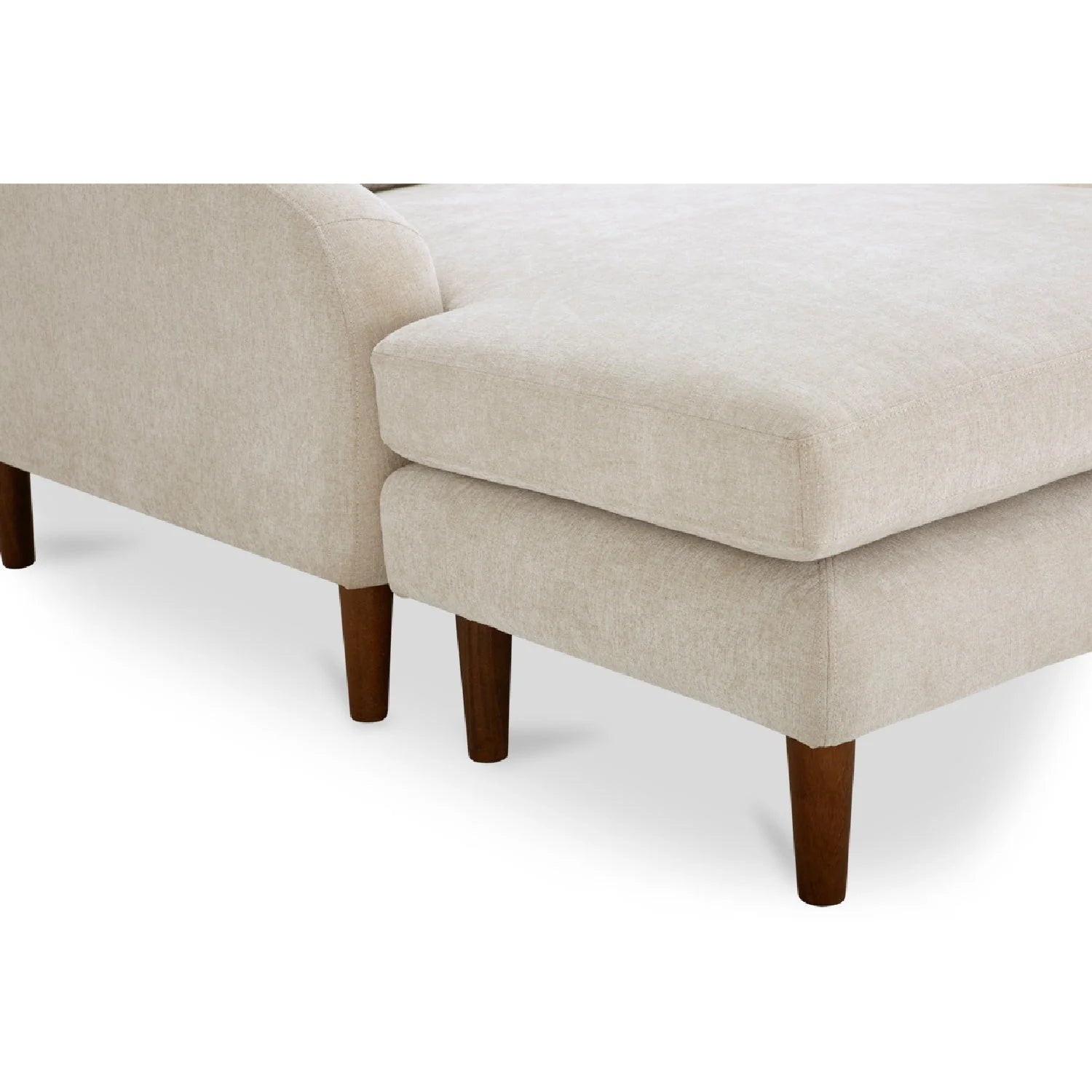 Luxury Quinn Fabric Sectional Sofa Modern Italian Style for Villa