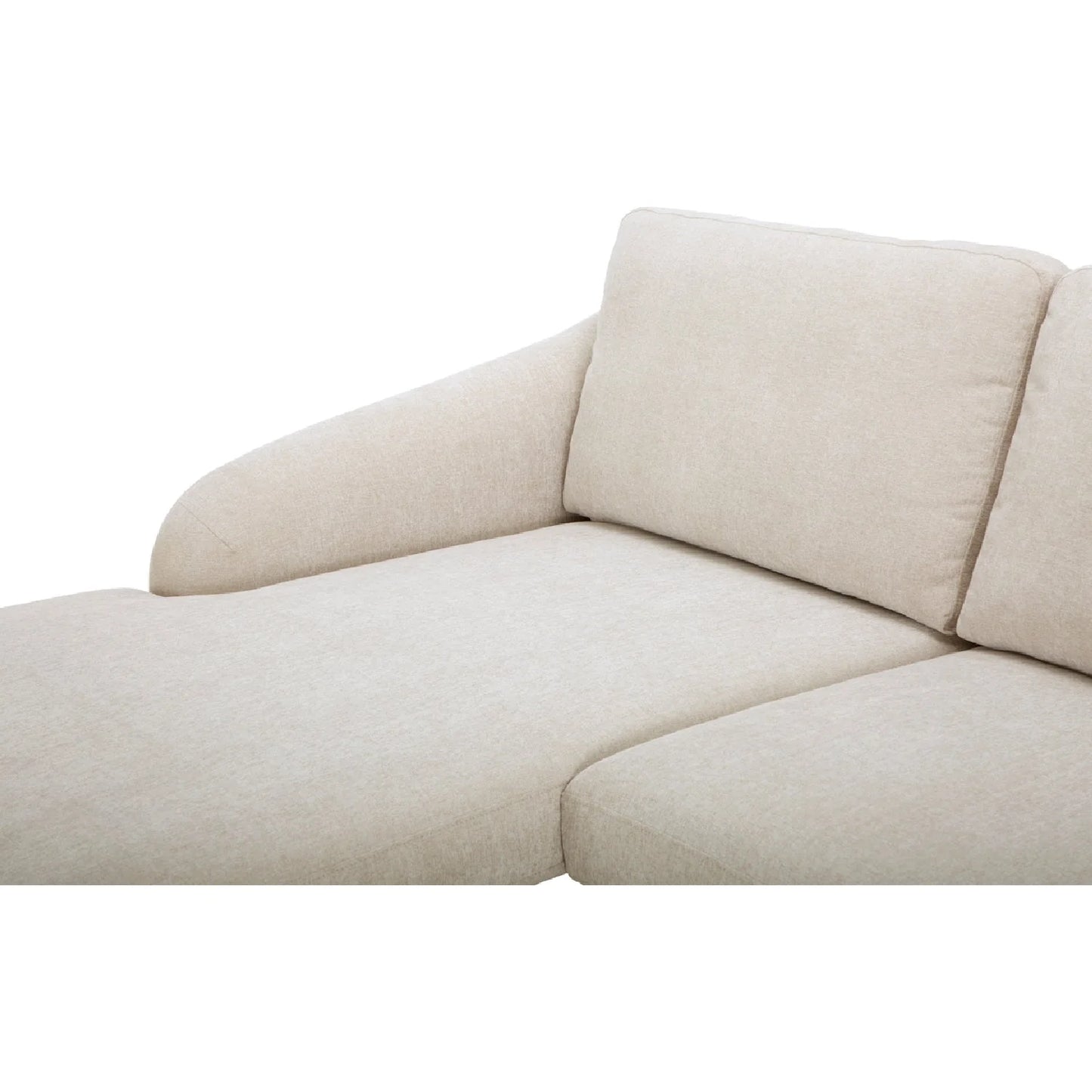 Luxury Quinn Fabric Sectional Sofa Modern Italian Style for Villa