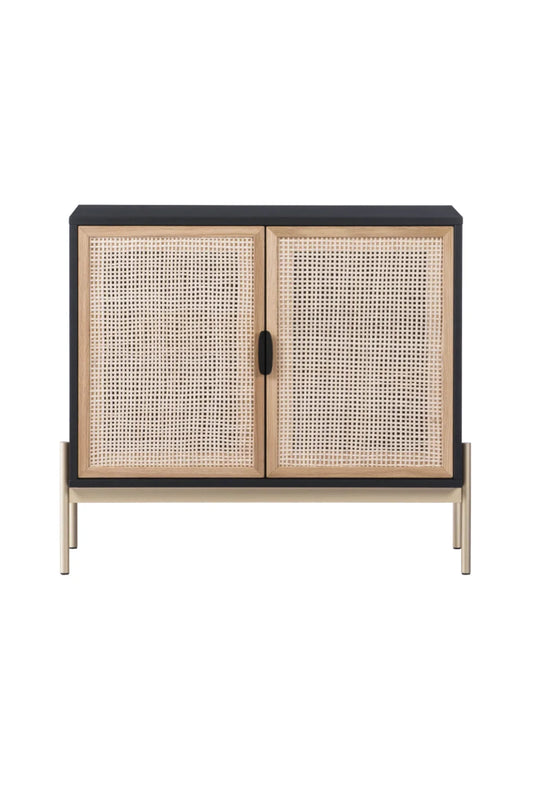 Luxury Rattan 2-Door Sideboard European Style for Villa