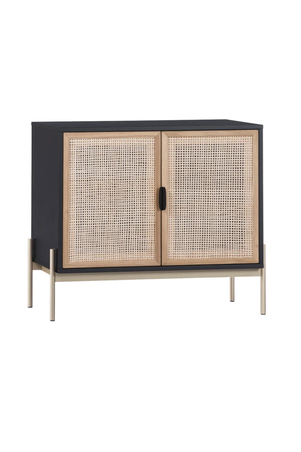Luxury Rattan 2-Door Sideboard European Style for Villa